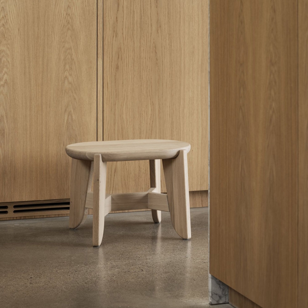 Blomus Sgabello Eli h 30 cm - Finitura rovere