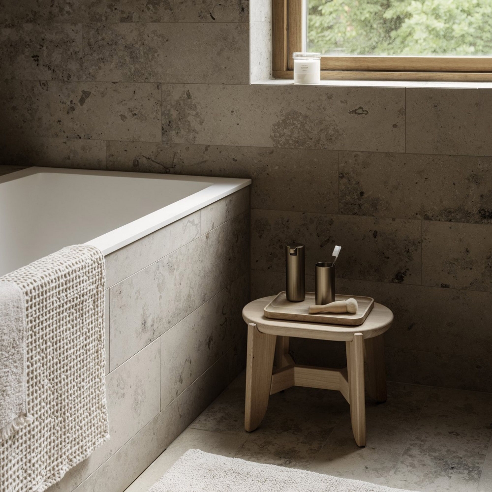 Blomus Sgabello Eli colore rovere