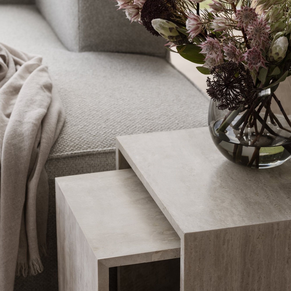 blomus Set of 2 Varu coffee tables