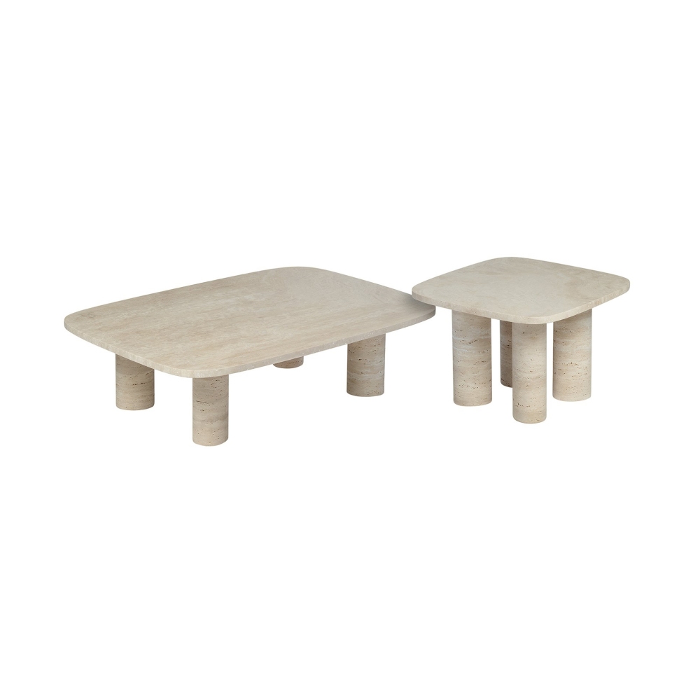 Blomus Volos square coffee table 52x52x34h cm