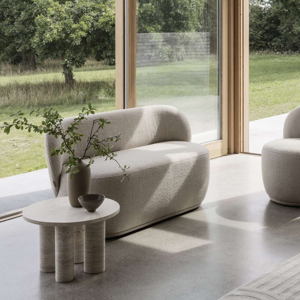 Blomus Volos round coffee table diam. 52 cm