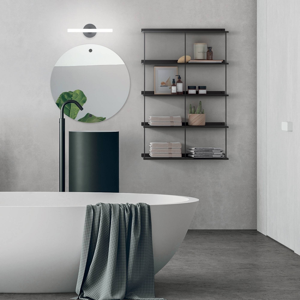 Caos Creativo Libreria All-Over 73x112,7 cm Antracite