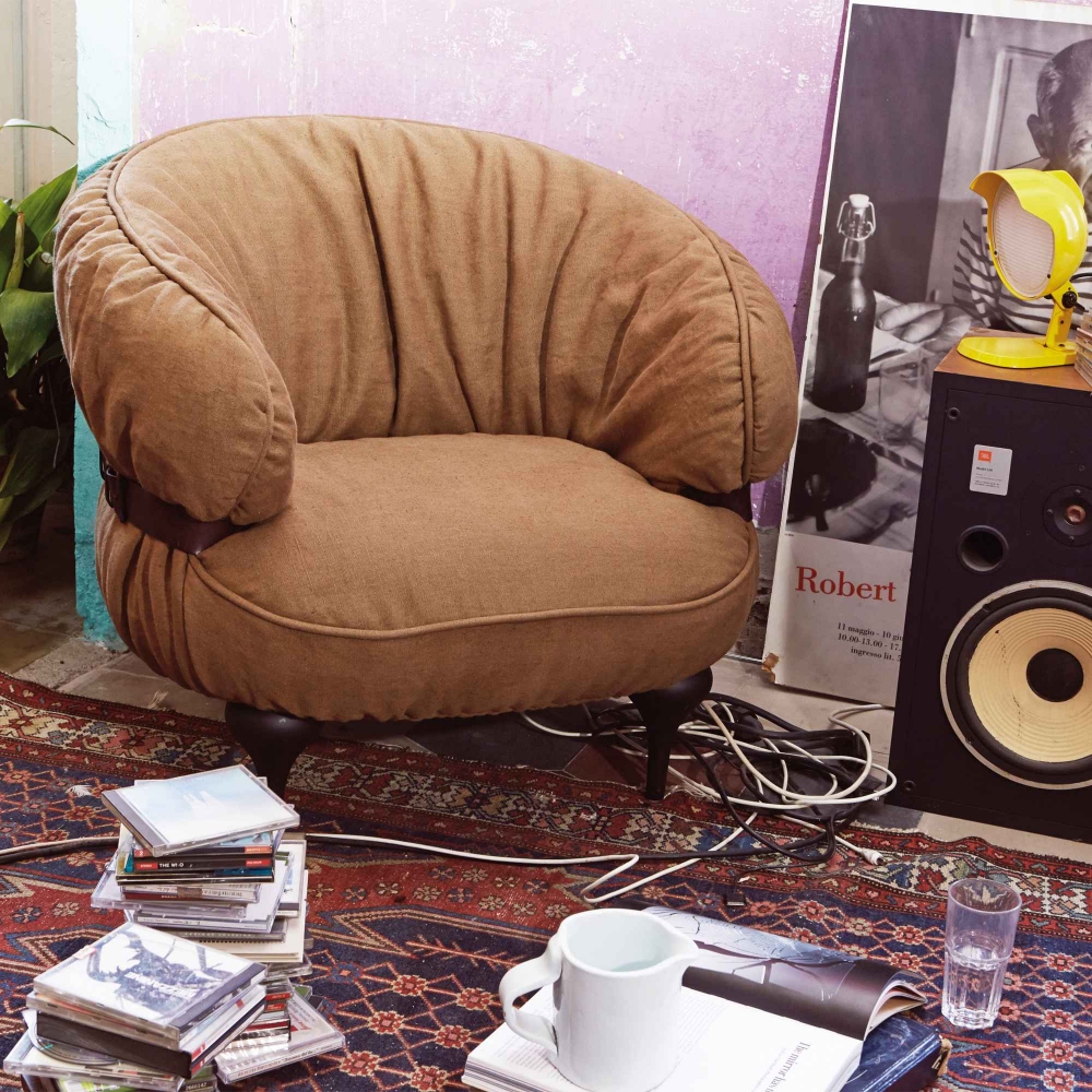 Diesel with Moroso Chubby Chic armchair