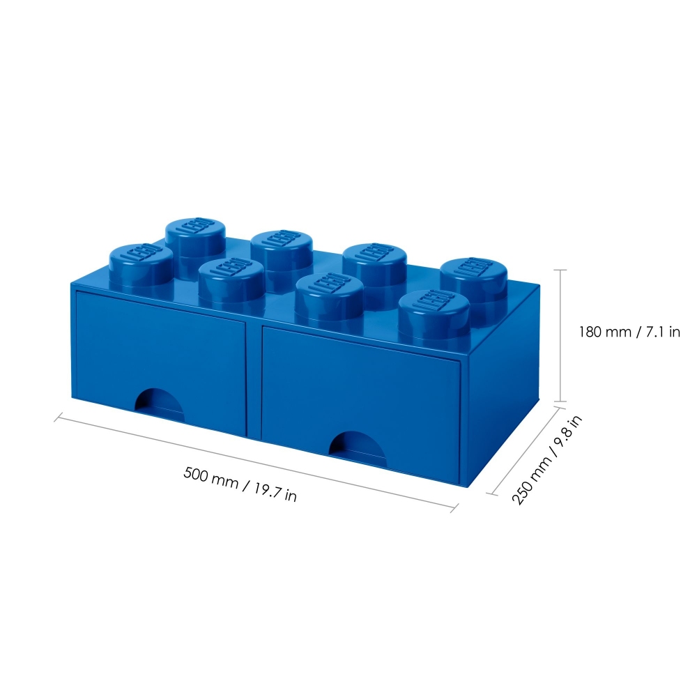 Lego® Brick Drawer 8 2-drawer container