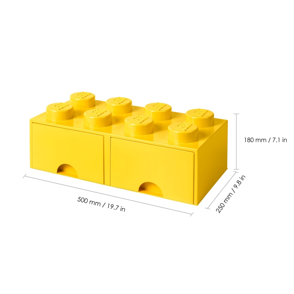 Lego® Brick Drawer 8 2-drawer container