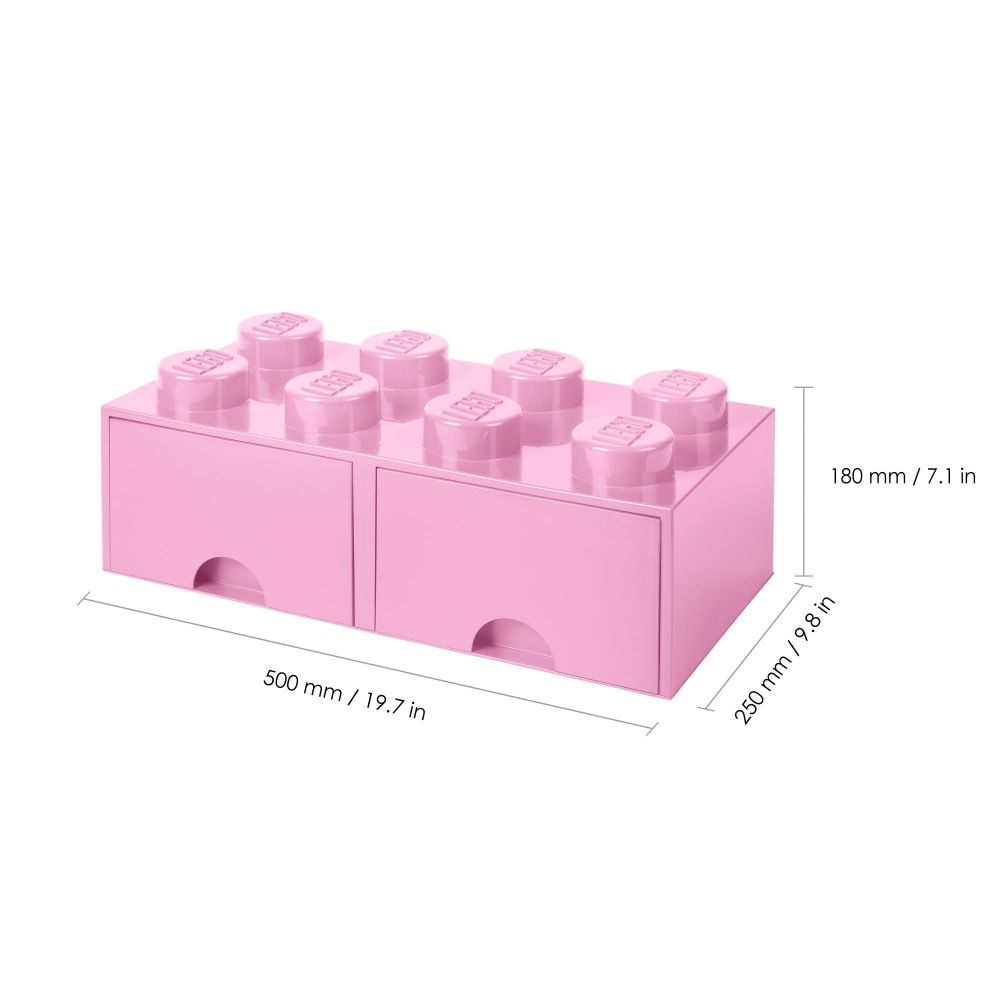 Lego® Brick Drawer 8 2-drawer container