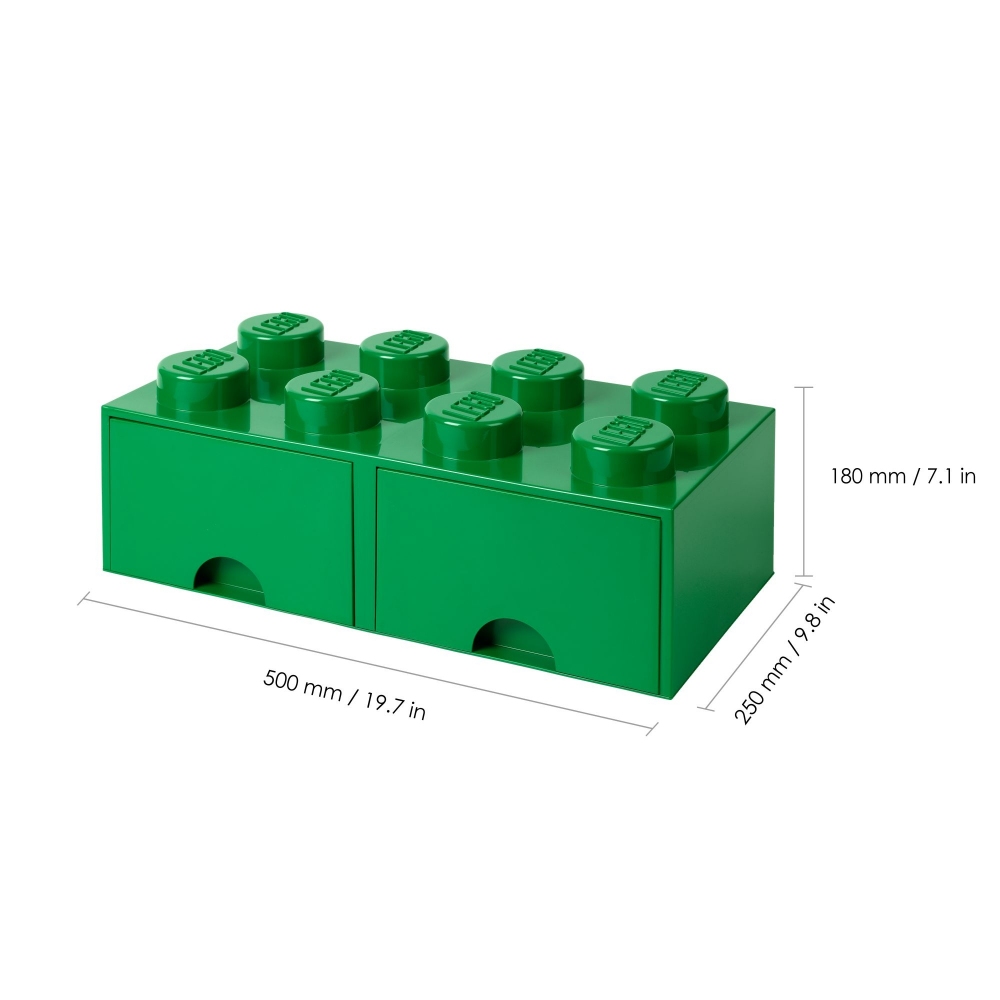 Lego® Brick Drawer 8 2-drawer container