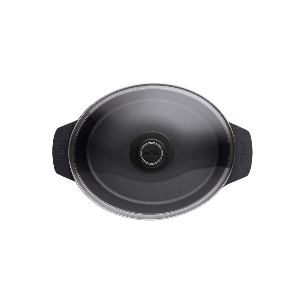 Woll Casseruola ovale con coperchio Diamond Lite 27x22x9,5h cm