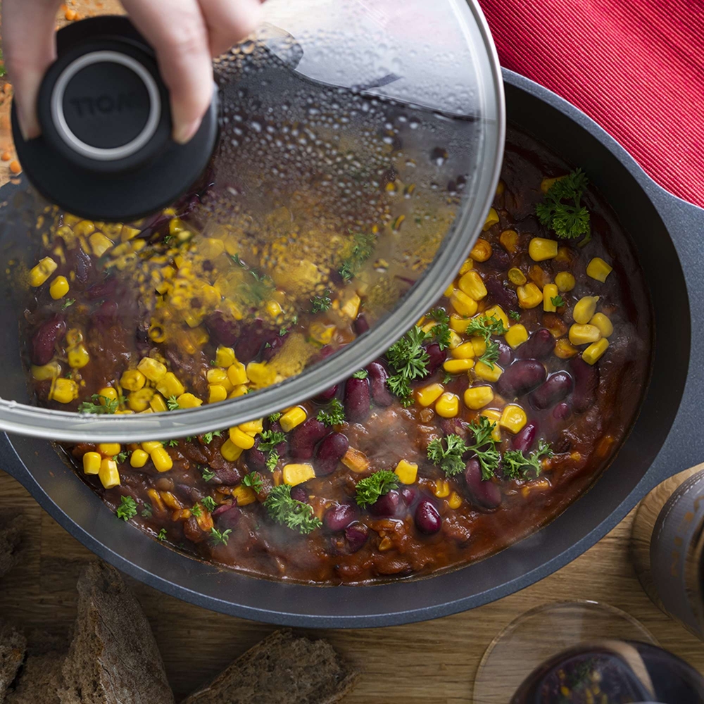 Woll Casseruola ovale con coperchio Diamond Lite 31x26x11,2h cm