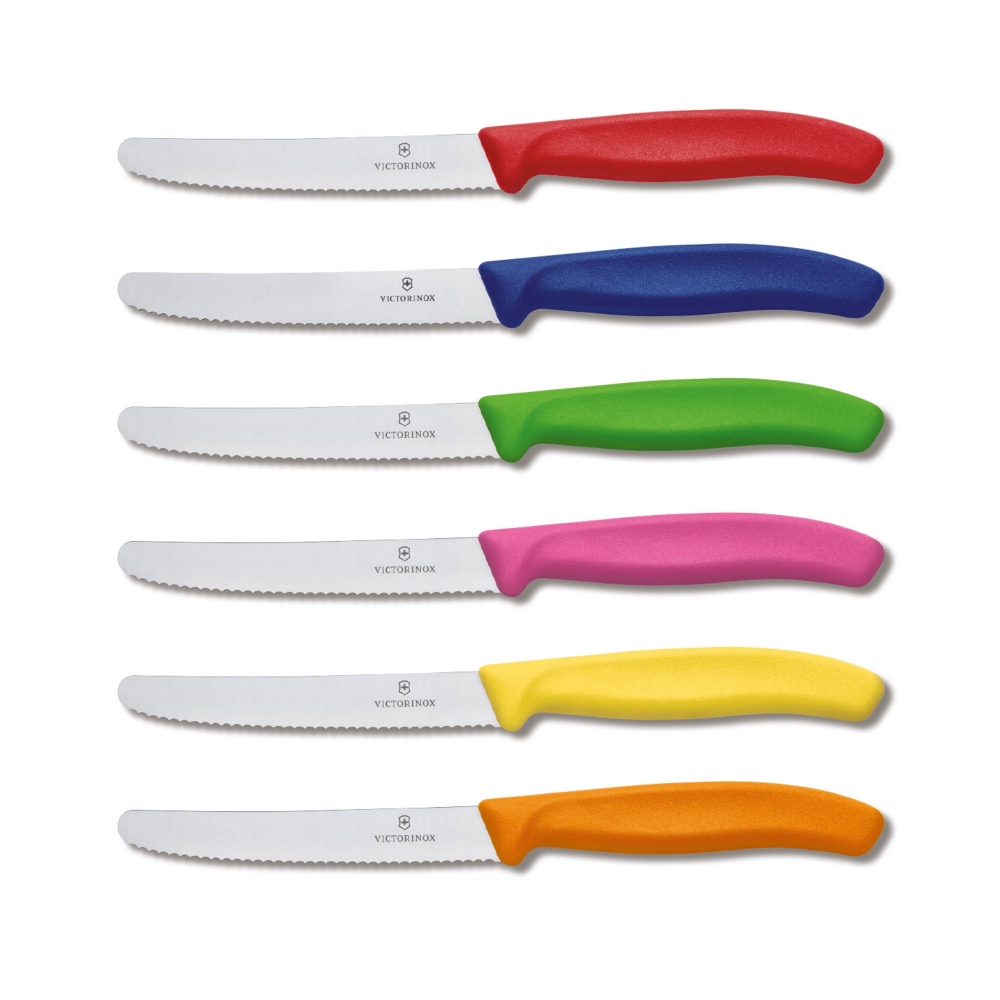 Victorinox Ceppo con 6 coltelli colorati Swiss Classic