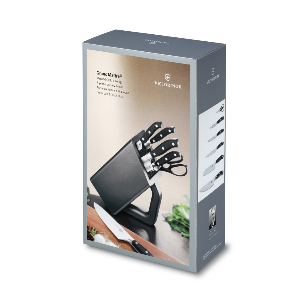 Victorinox Ceppo con 6 coltelli Grand Maître