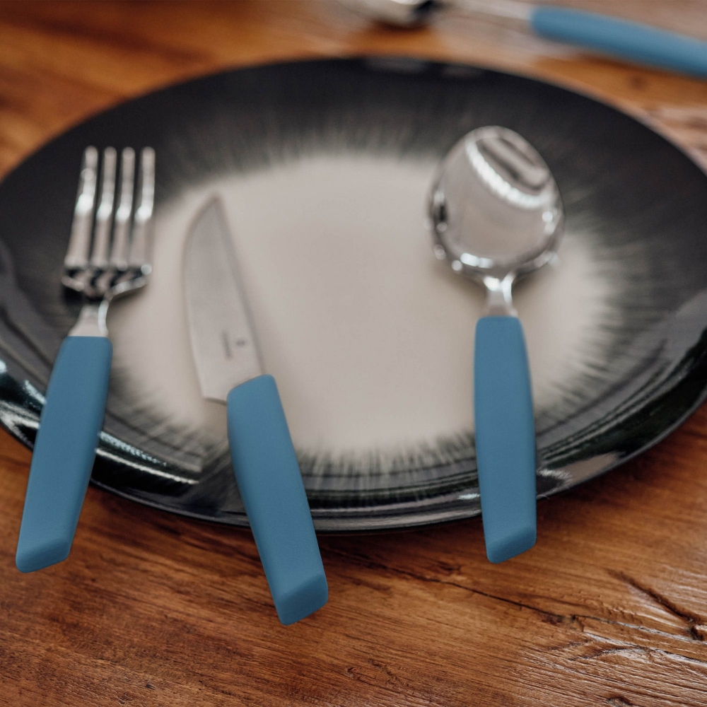 Victorinox Swiss Modern Colour cutlery set of 24