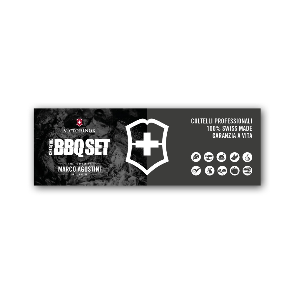 Victorinox Set coltelli BBQ Creativo 7 pz by Marco Agostini
