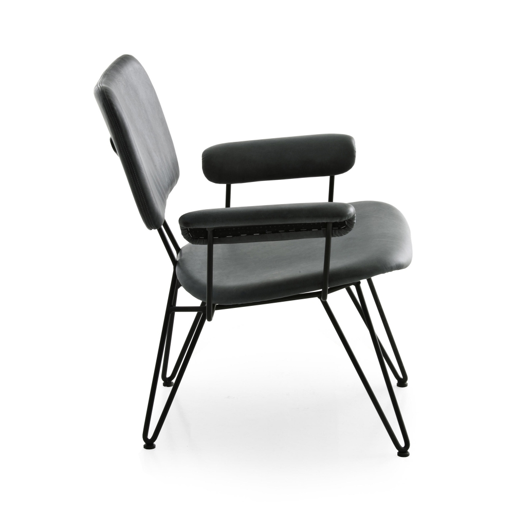 Diesel with Moroso Overdyed padded armchair