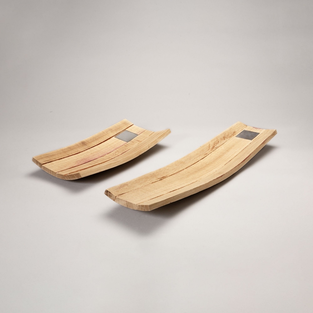 knIndustrie Barrique cheese plate 80x19 cm