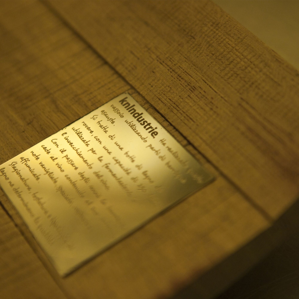 knIndustrie Barrique cheese plate 80x19 cm