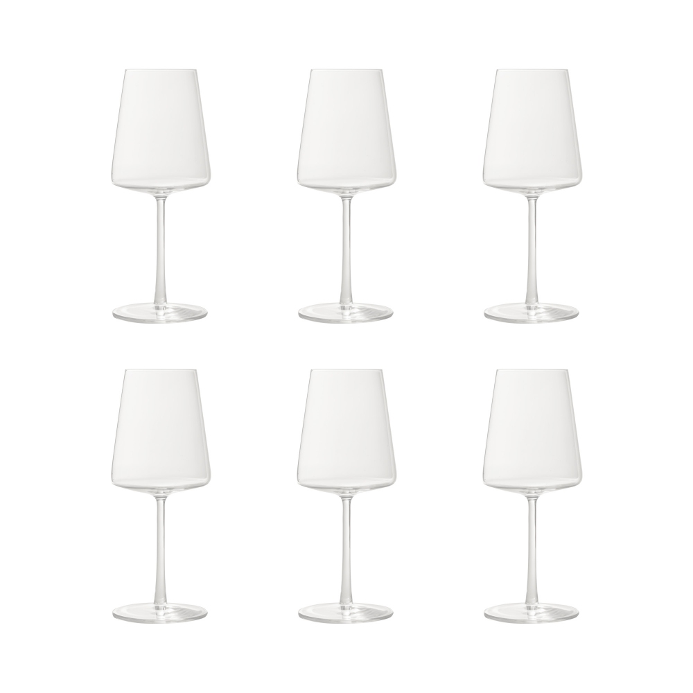 knIndustrie 6 Point red wine glasses...