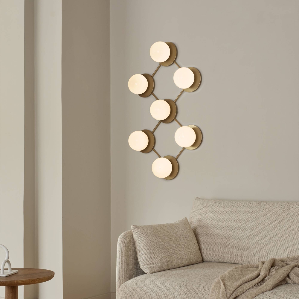 Nuura Lampada da soffitto/parete Liila 7