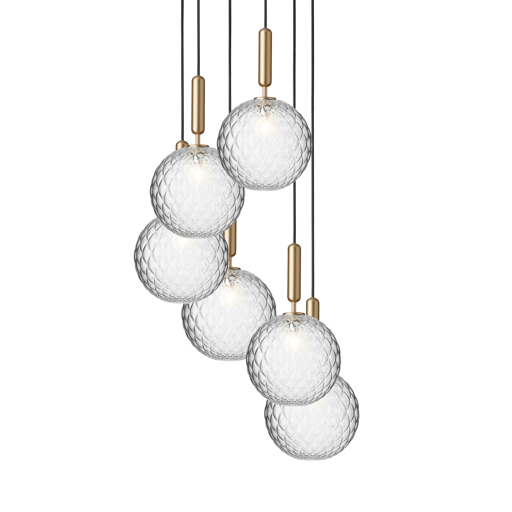 Nuura Lampada a sospensione Miira 6 Large