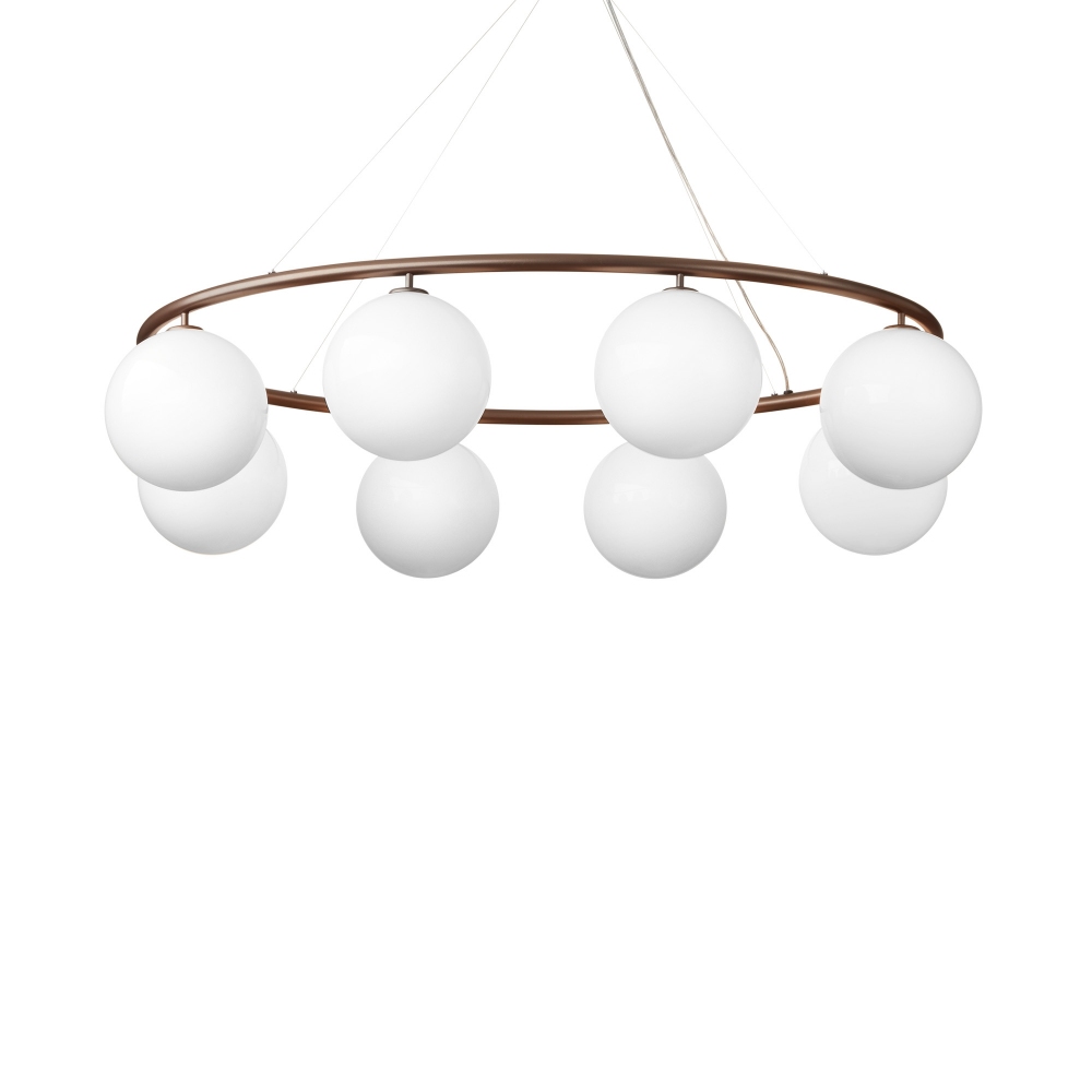 Nuura Lampada a sospensione Miira 8 Oval