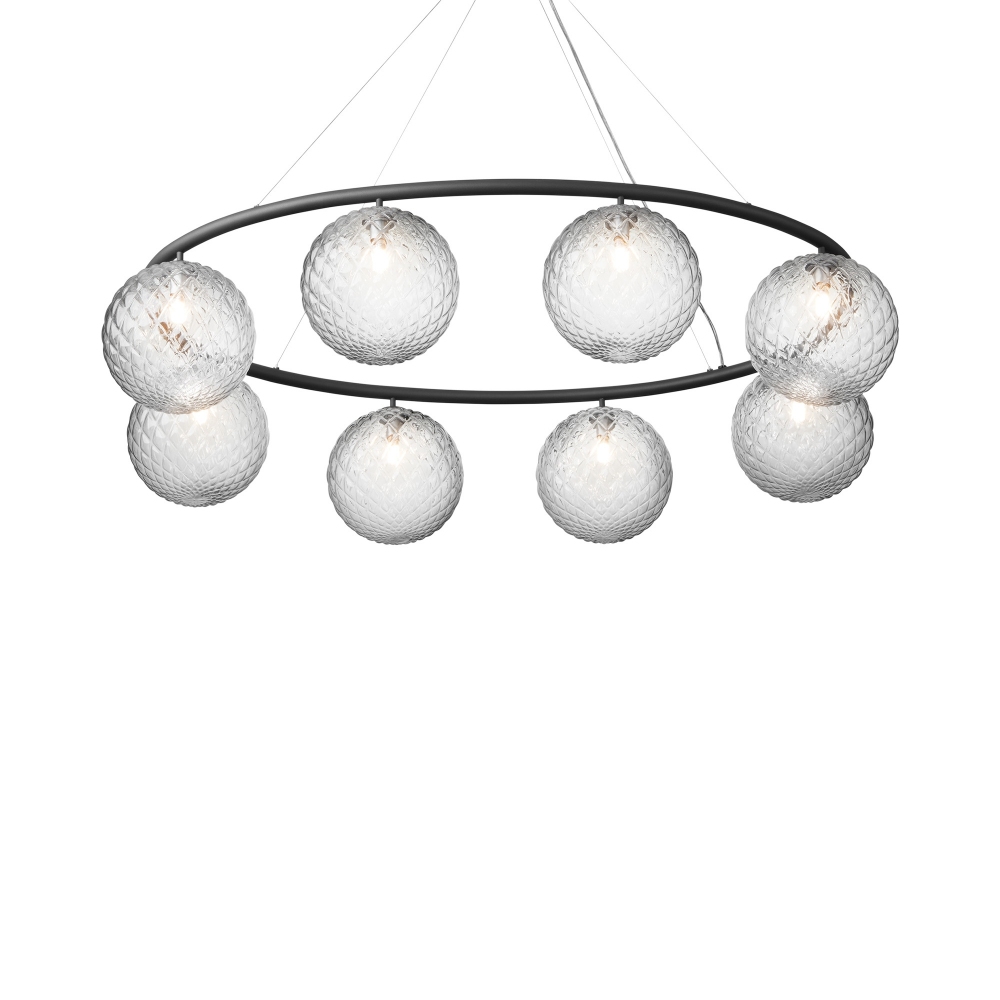 Nuura Lampada a sospensione Miira 8 Oval