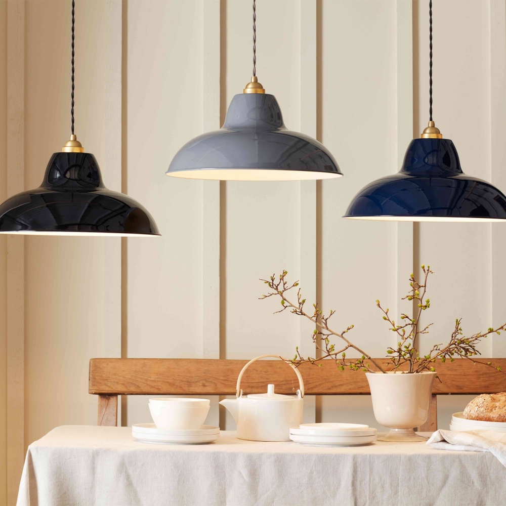 Anglepoise Original 1227 Midi Wide Brass pendant lamp