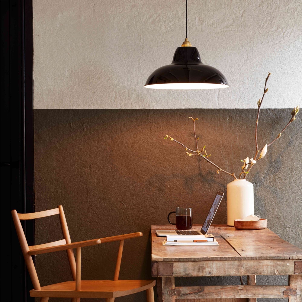 Anglepoise Original 1227 Midi Wide Brass pendant lamp