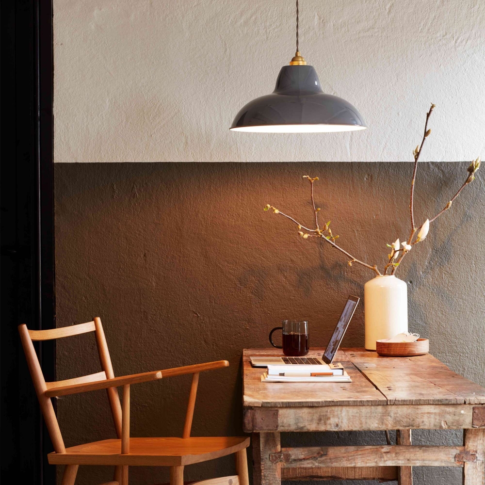 Anglepoise Original 1227 Midi Wide Brass pendant lamp