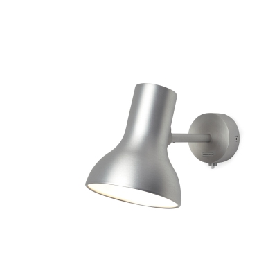 Anglepoise Lampada da parete Type 75 mini metallic Silver Lustre