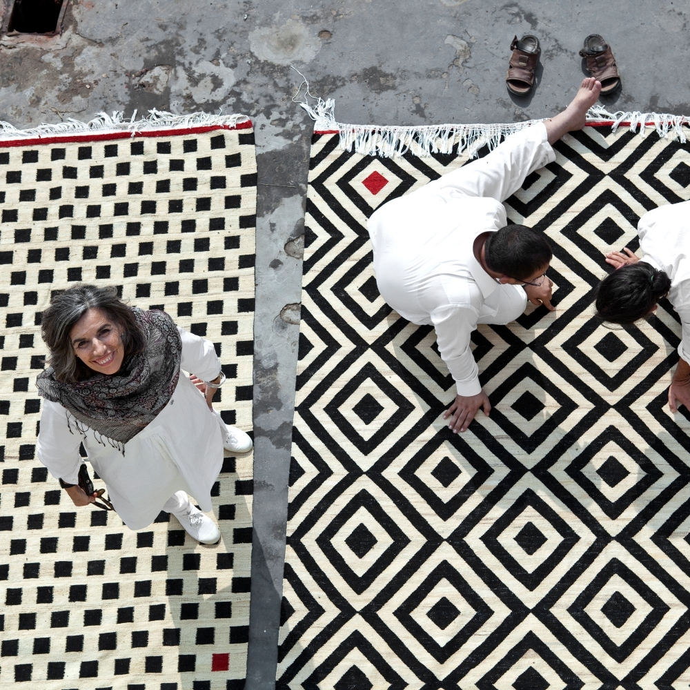 Nanimarquina Mèlange Pattern rug