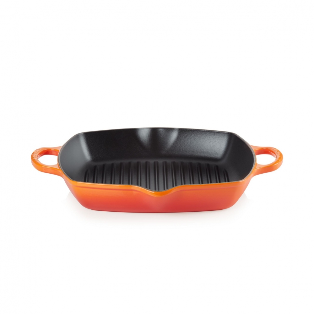 Le Creuset Evolution deep square grill 30 cm