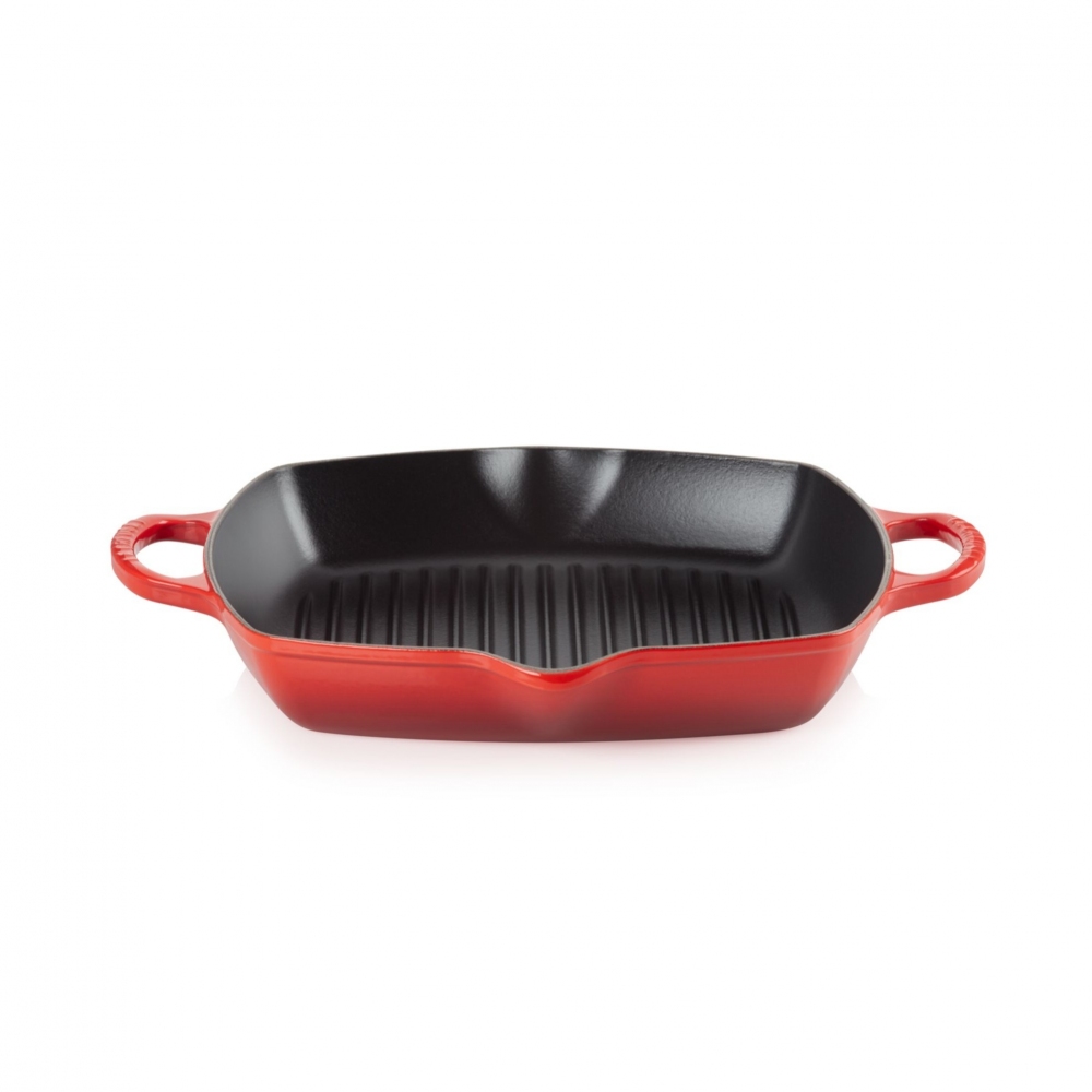 Le Creuset Evolution deep square grill 30 cm