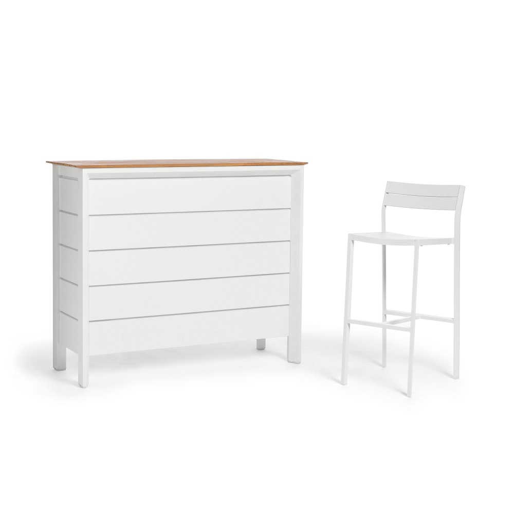 Diphano Metris bar cabinet - Teak top