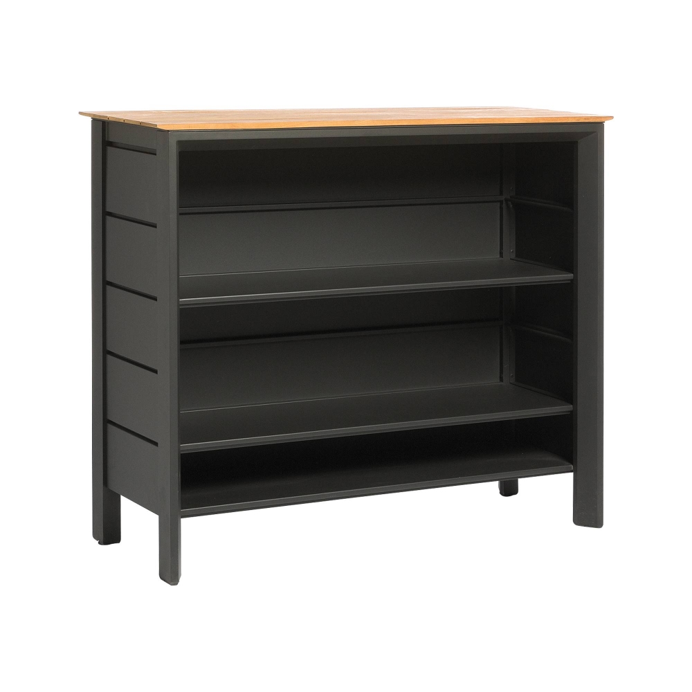 Diphano Mobile bar Metris - Top in teak