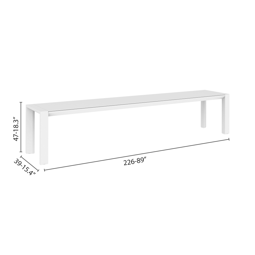 Diphano Metris bench 226x39