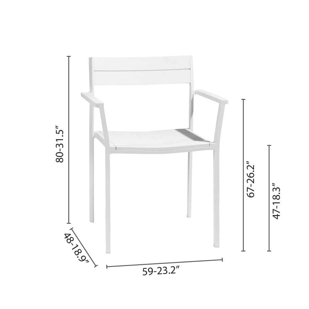 Diphano Metris dining armchair