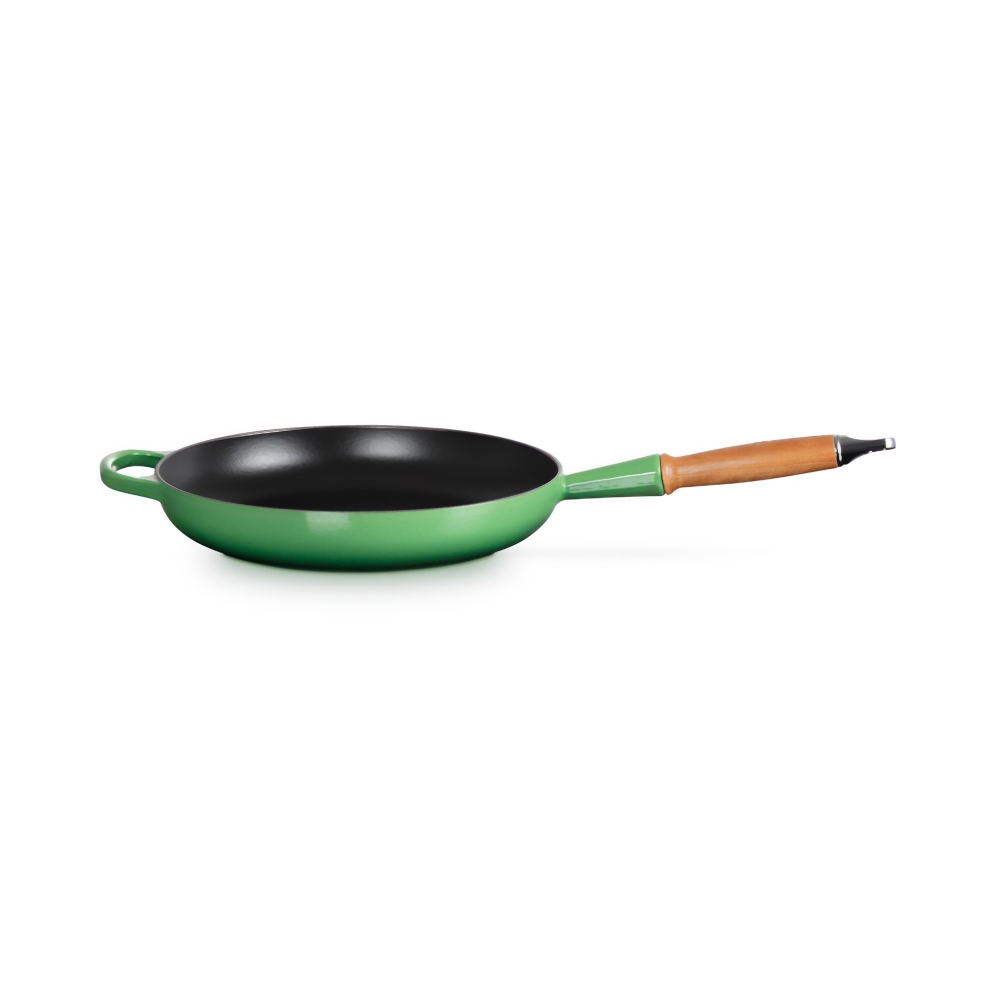 Le Creuset wooden-handle pan diam. 28 cm