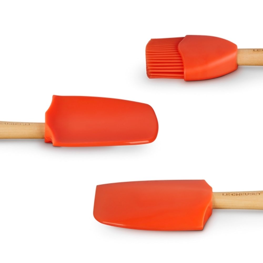 Le Creuset Craft set di 3 spatole in silicone