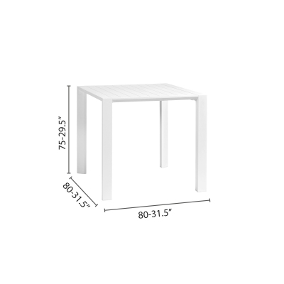 Diphano Tavolo 80x80 Metris 2