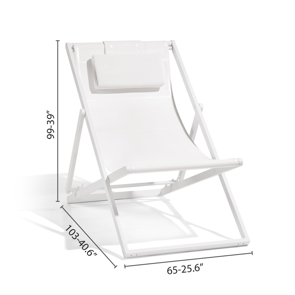Diphano Alexa folding beach chair
