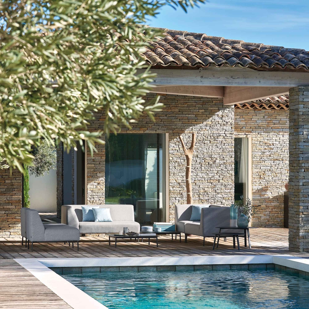 Diphano Coast 2 seater corner sofa - Armrest on the left