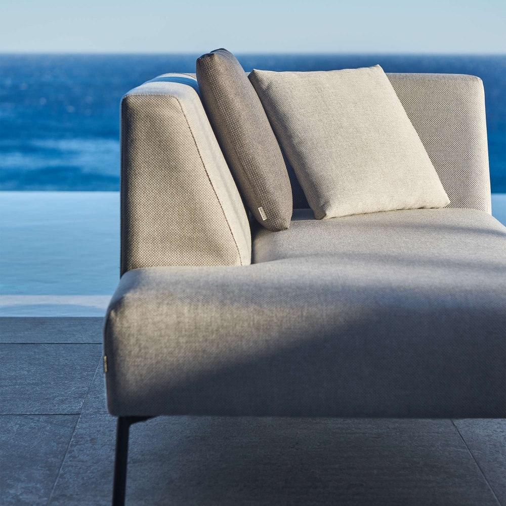 Diphano Coast 2 seater corner sofa - Armrest on the right