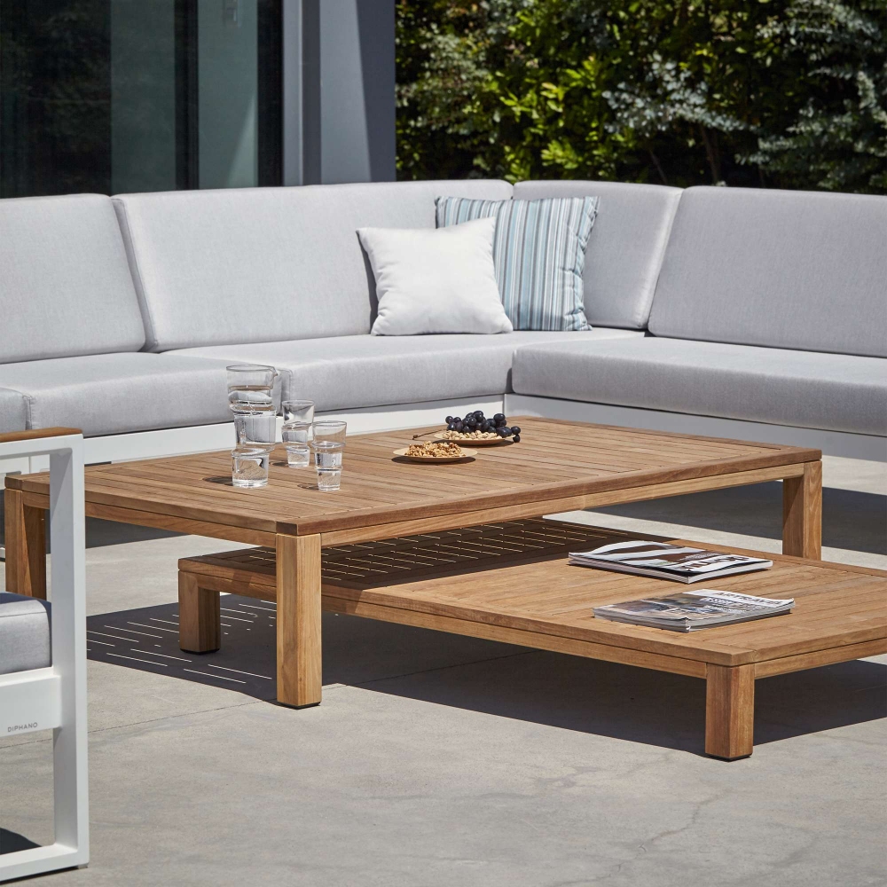 Diphano Natural dining table 150x90 cm 20h cm
