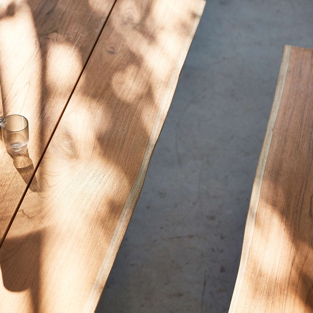 Diphano Pure Table 240x100 cm plus bench 240x40 cm