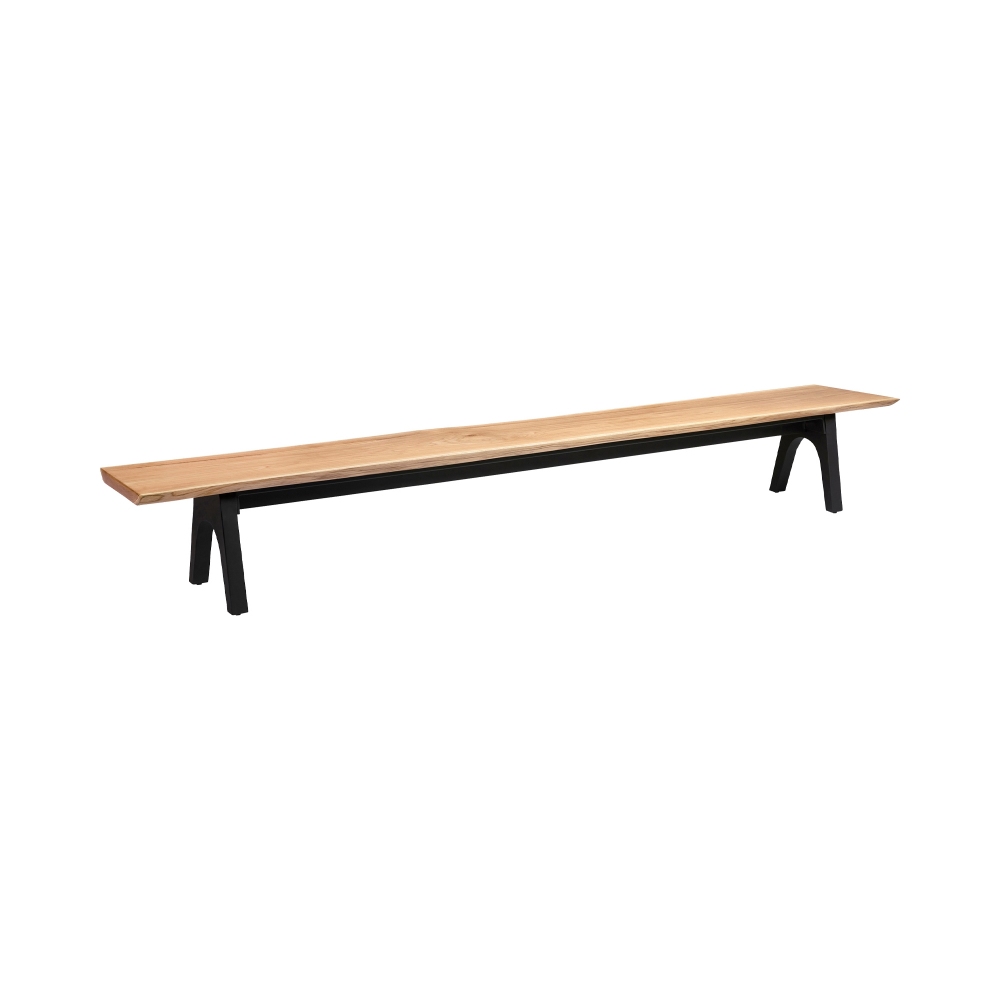 Diphano Tavolo 340x100 cm più panca 340x40 cm  Pure