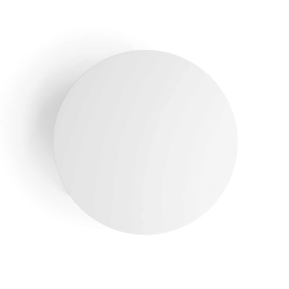 Diphano Ray coffee table dm 80 cm Aluminum top, Teak structure