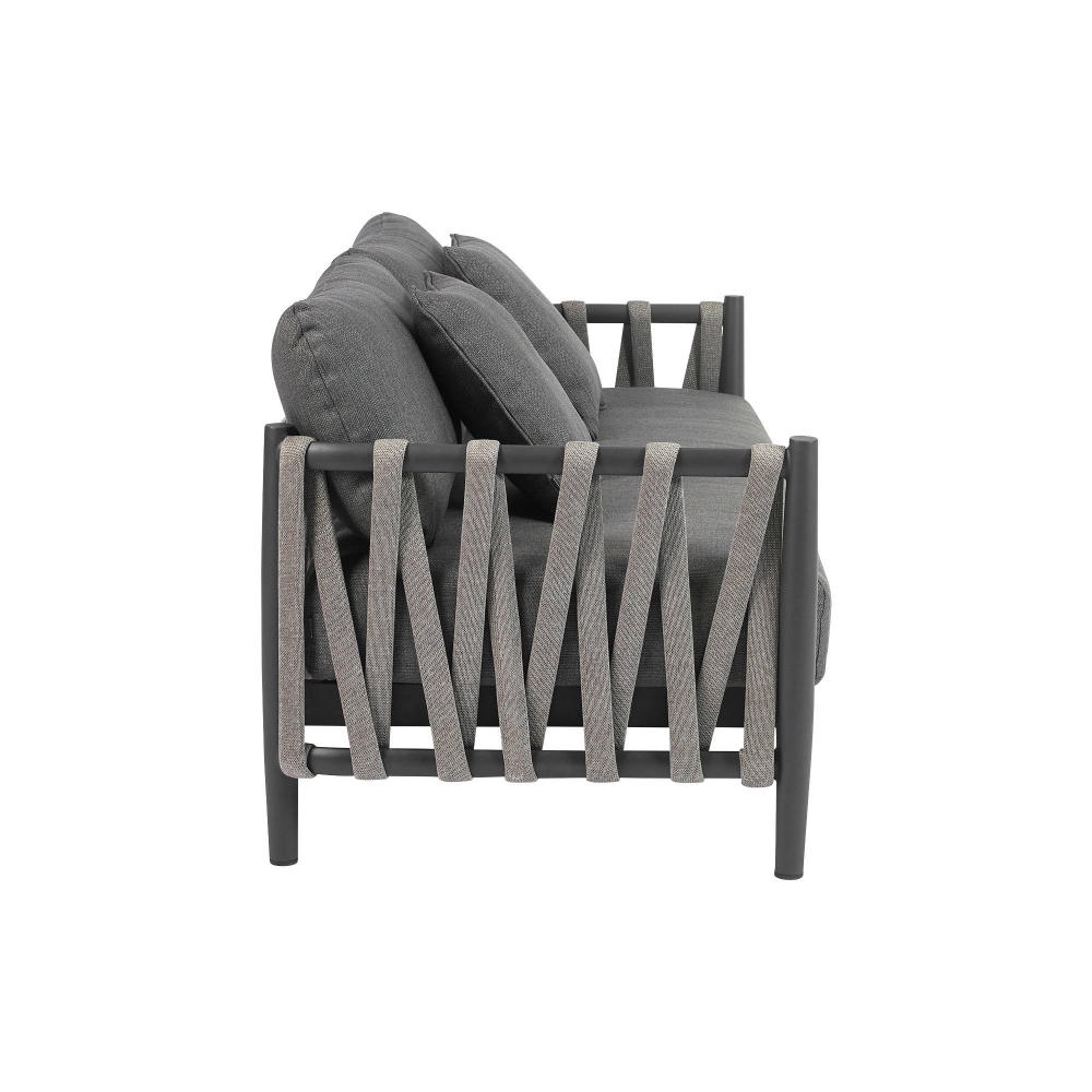 Diphano Divano 2.5 posti con cuscini Switch Rope