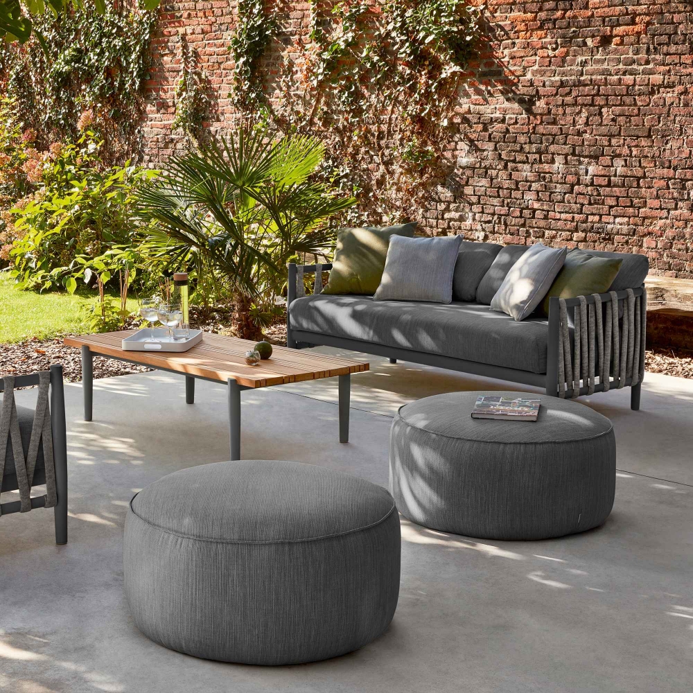 Diphano Switch Rope 2.5 seater sofa with cushions