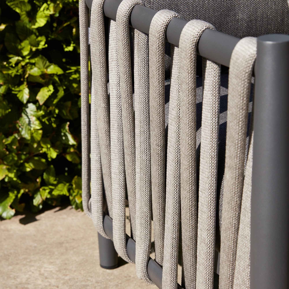 Diphano Switch Rope lounge chair with cushions