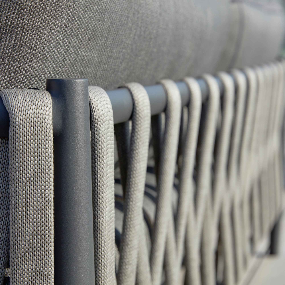 Diphano Switch Rope lounge chair with cushions